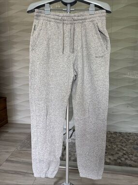 Hollister Men's Heather Gray Relaxed Jogger Sweatpants Small